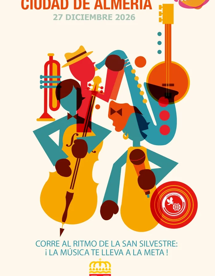 Cartel San Silvestre Ciudad de Almería 2026